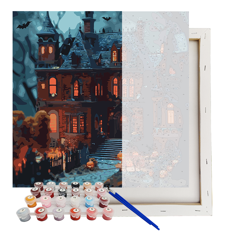 Wholesale DIY 40x50cm painting by number kit for adult wall art diy custom paint by numbers