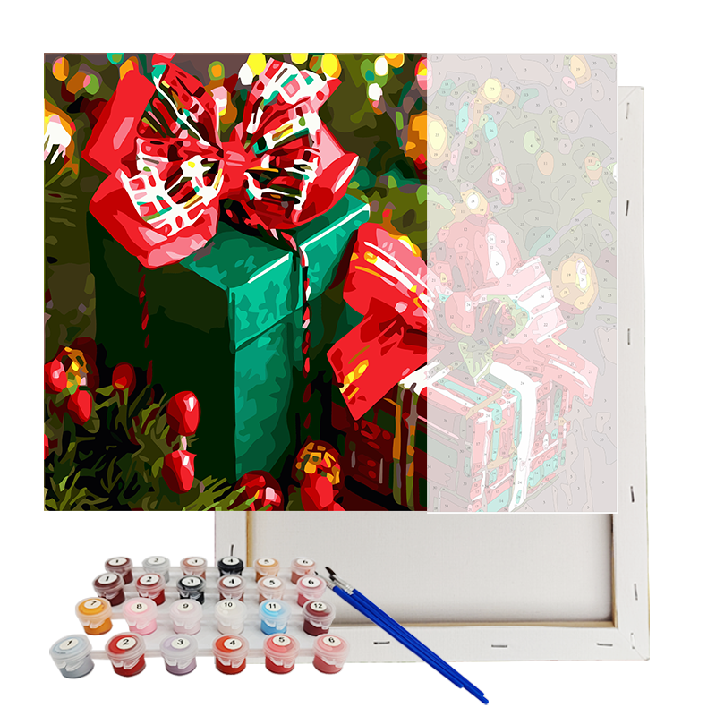 Kits de Manualidades de Pintura por Números Regalo de Navidad