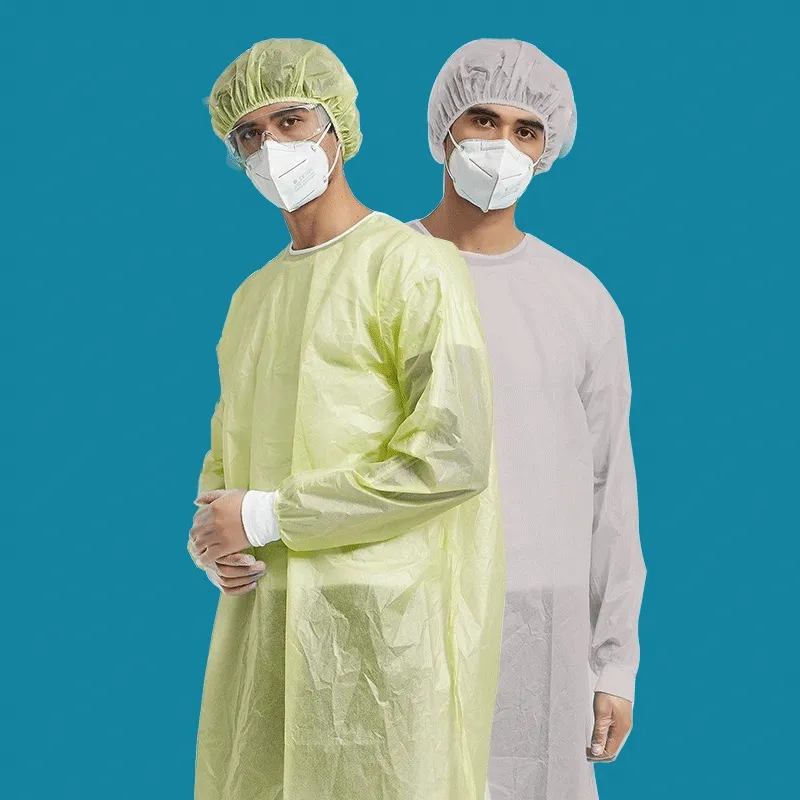 撥水性隔離ガウン：液体汚染からプロテクト