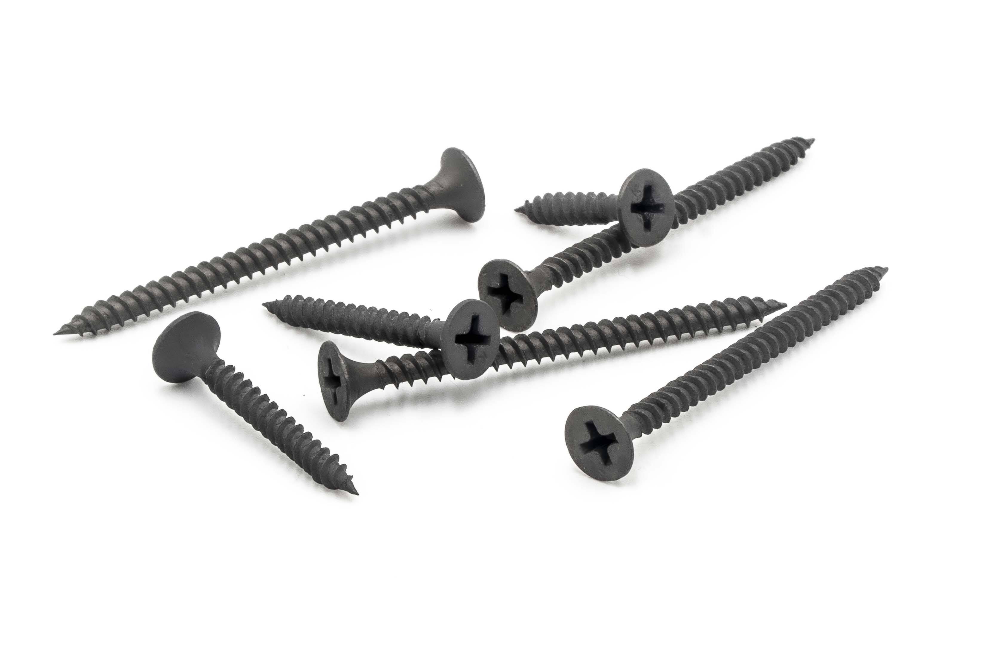 Black Screws for a Sleek and Modern Look