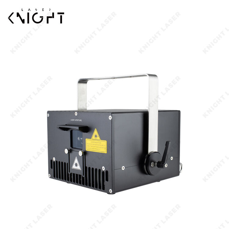 R-8 10 W PRO FB4 RGB lazerio šviesa