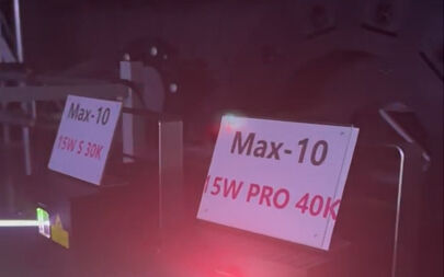 Compare our 15w RGB laser  standard model and pro model 
