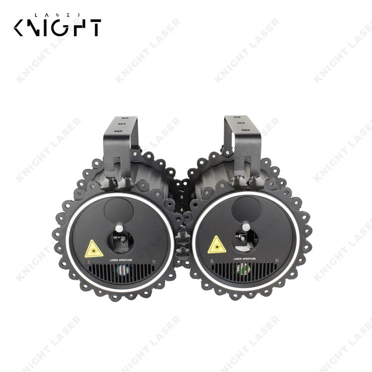 ضوء الليزر الملون RGB من نوع Magic-10W