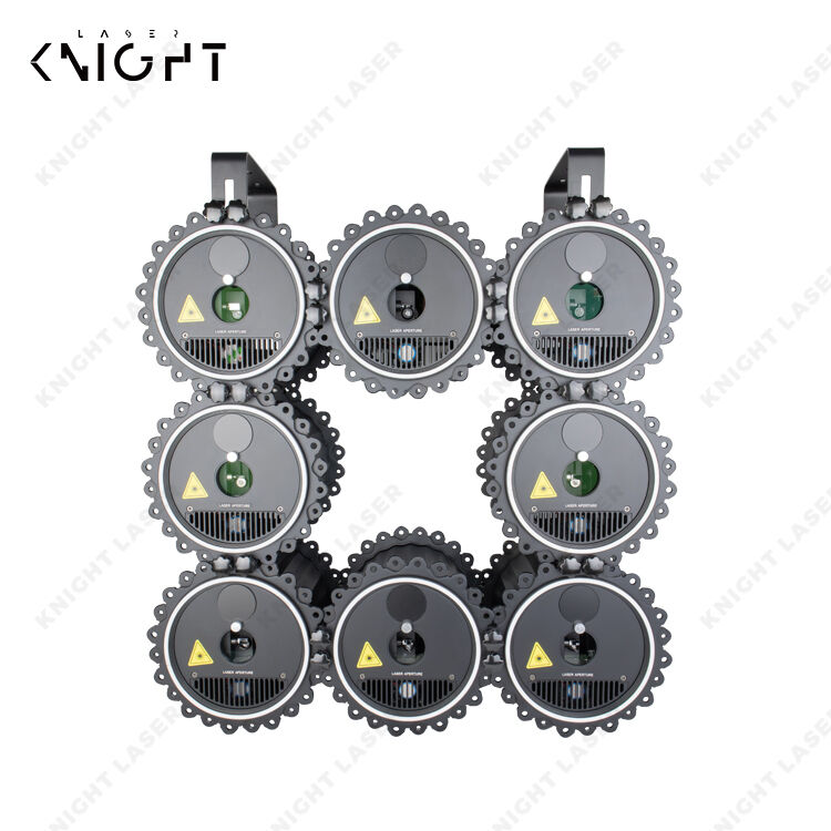 ليزر سحري ثلاثي الألوان (RGB) بقوة 3 واط