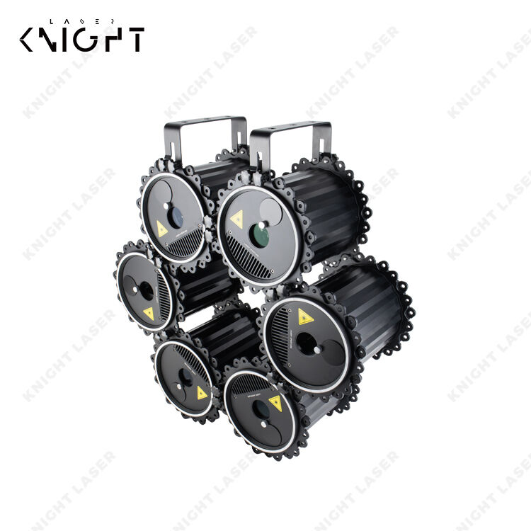 ضوء الليزر RGB سحري-6 واط