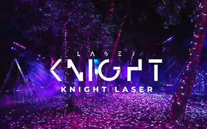 Client feedback video for 150unit starry laser 