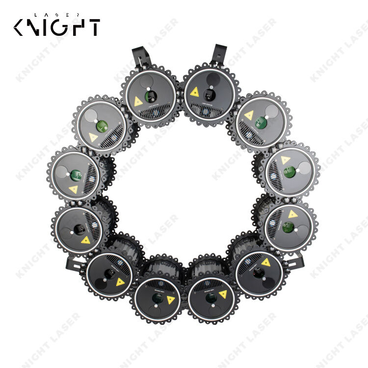 ليزر سحري ثلاثي الألوان (RGB) بقوة 5 واط