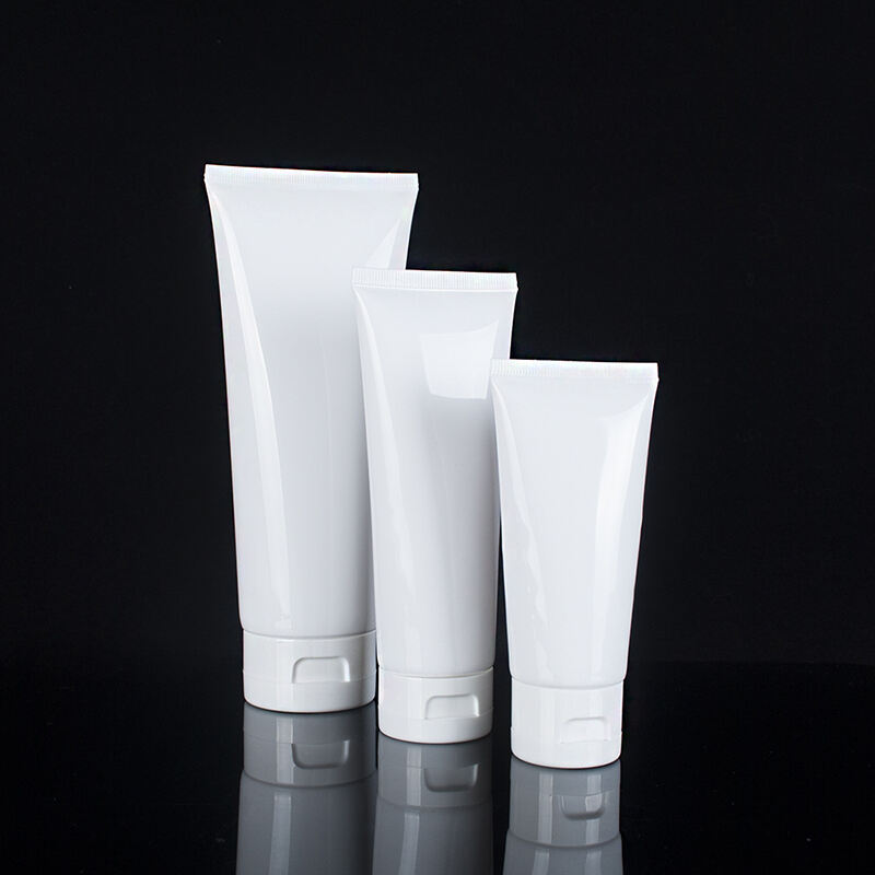 Squeeze Cosmetic Tube 50ml Empty White Cream Tube with Flip Cap