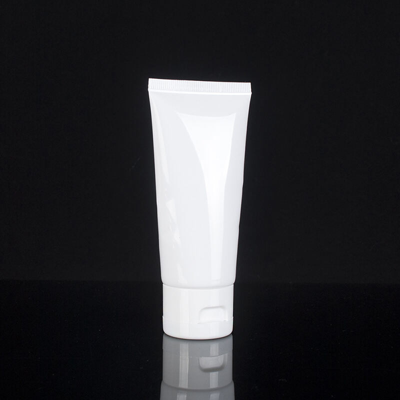 Squeeze Cosmetic Tube 50ml Empty White Cream Tube with Flip Cap