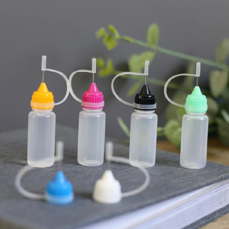 10ml PE Squeeze Bottle with Needle Cap