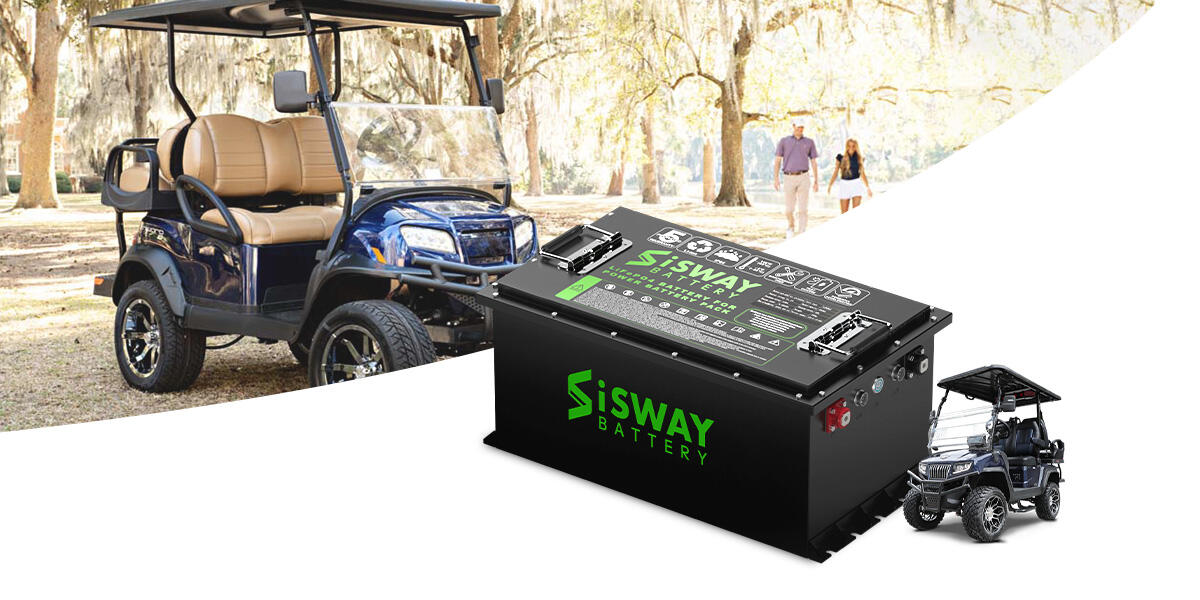 Golfing Without Boundaries: Si-sway’s High-capacity lithium golf cart battery for Nonstop Play