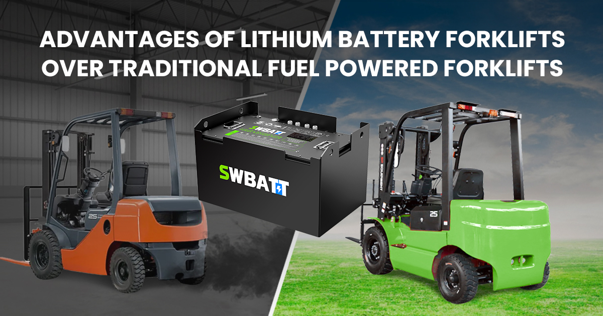 Advantages of 4 Wheel Forklift Lithium Battery Technology