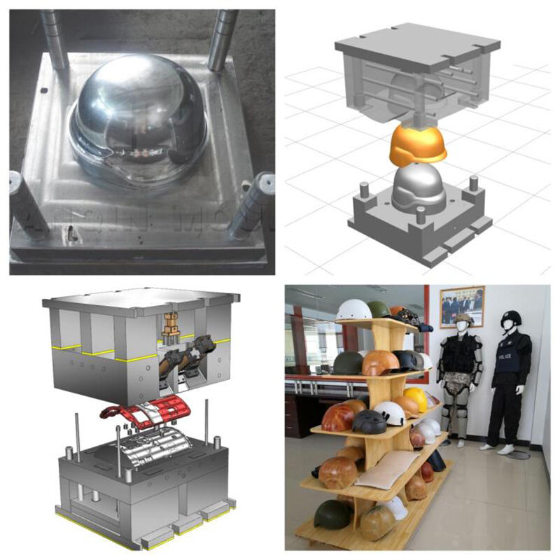 Kompozit Mermi Geçmez Kaskların Birkaç Üretim Yöntemi