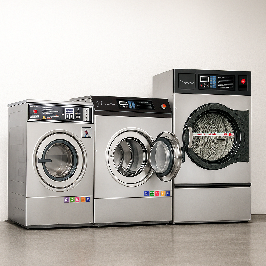 Các ngành nào được hưởng lợi nhiều nhất từ máy giặt công suất lớn?