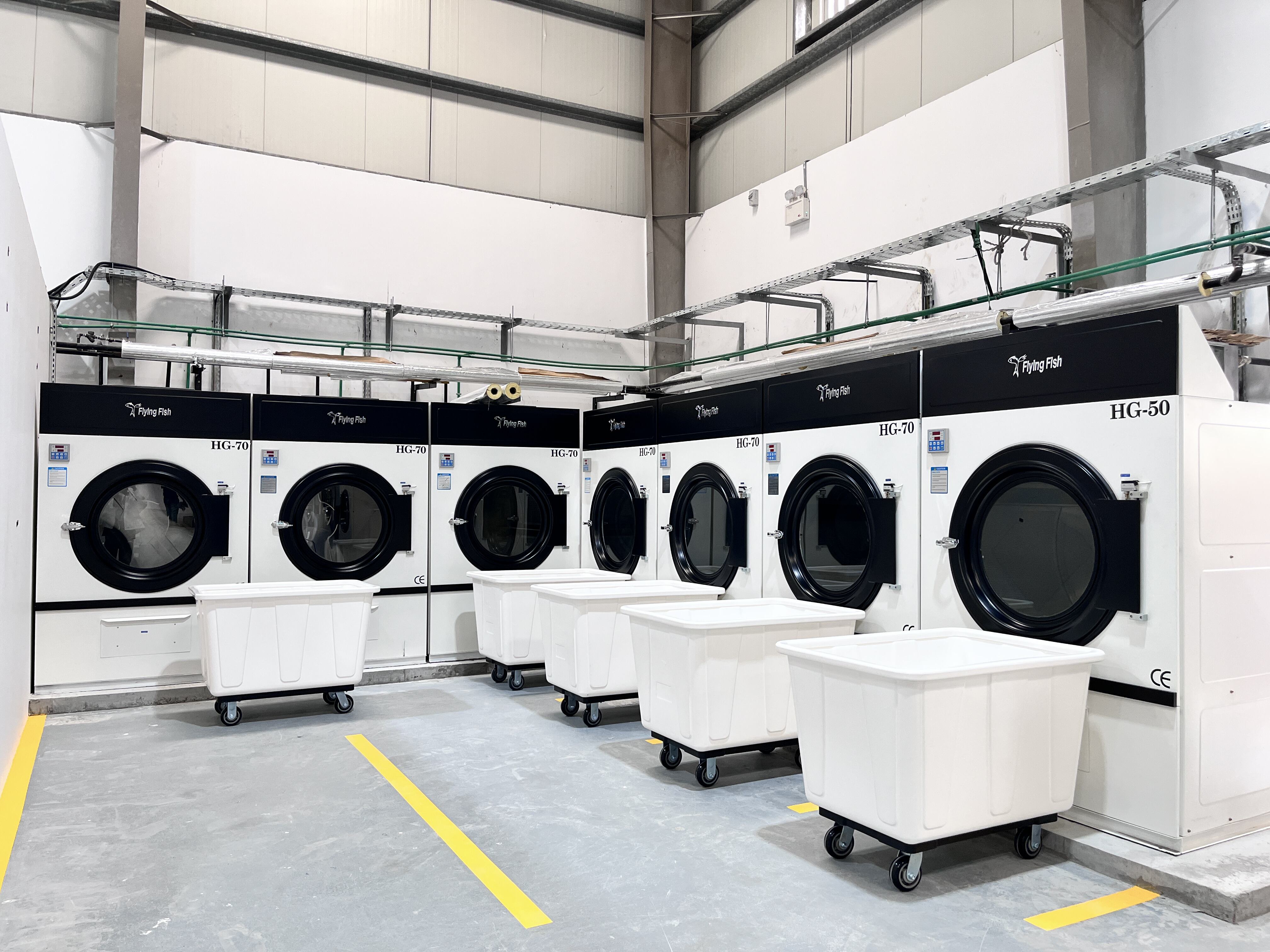 Sèche-linge industriels : Les chevaux de trait du séchage industriel