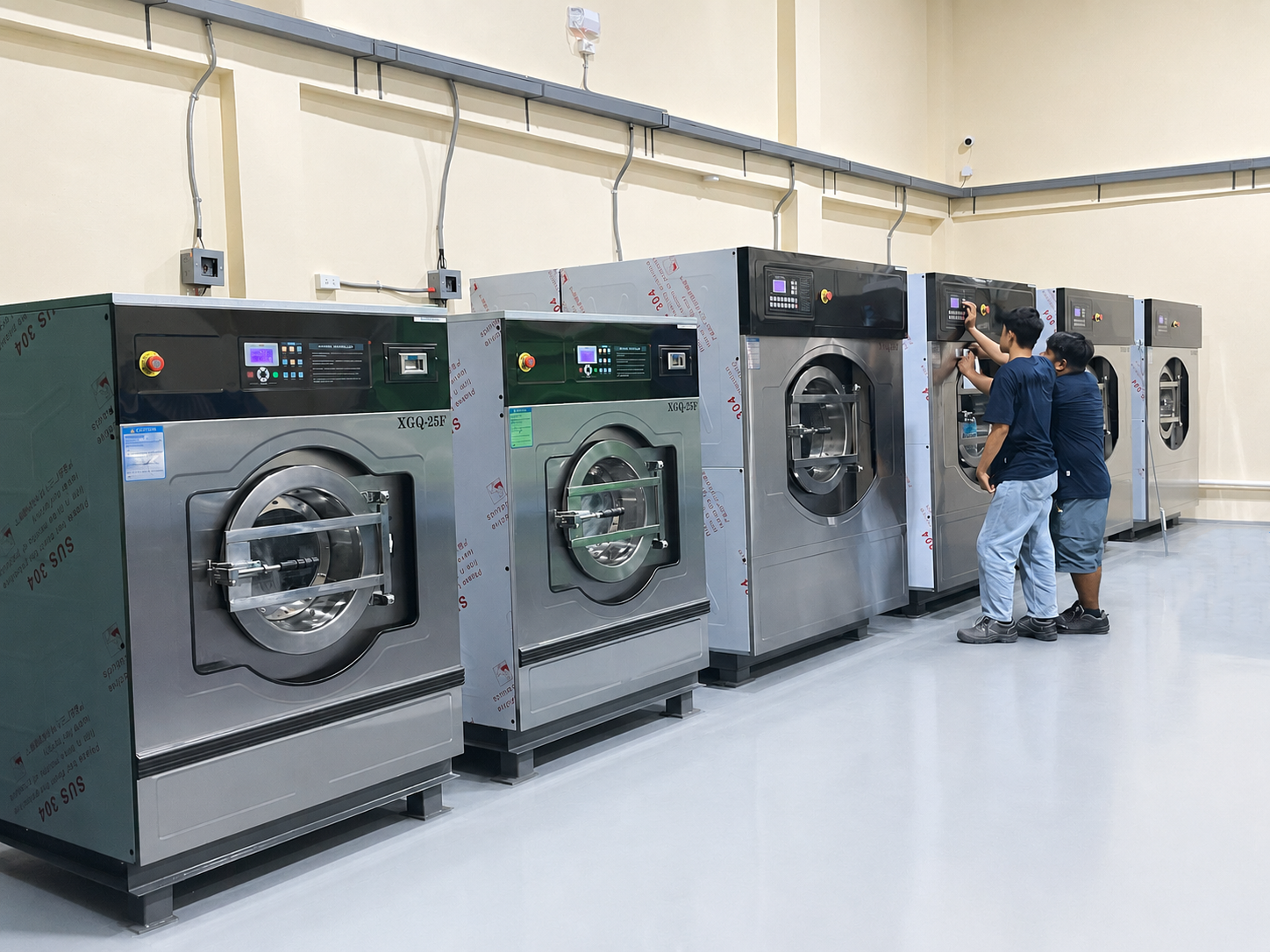 Industrial Laundry Installation Done Right in Vietnam