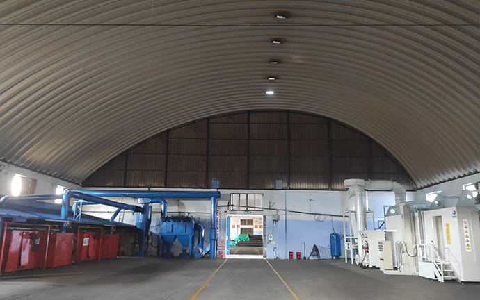 Modern Factory Building