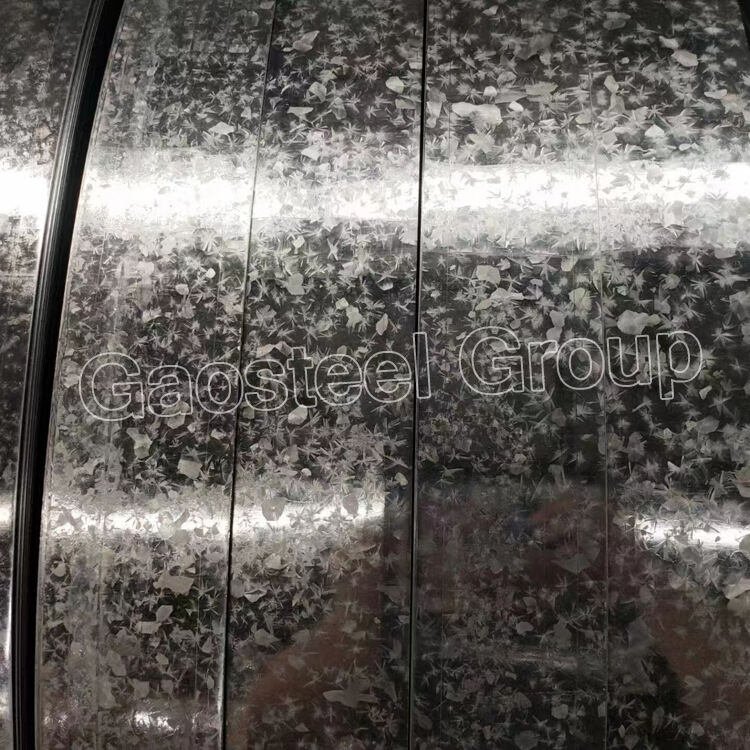Galvanized steel strip