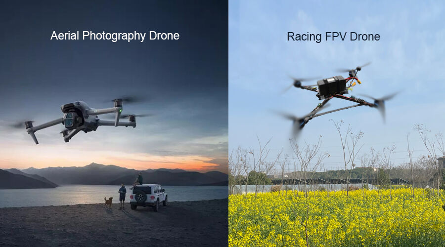 Aerial Photography VS. Racing Drone