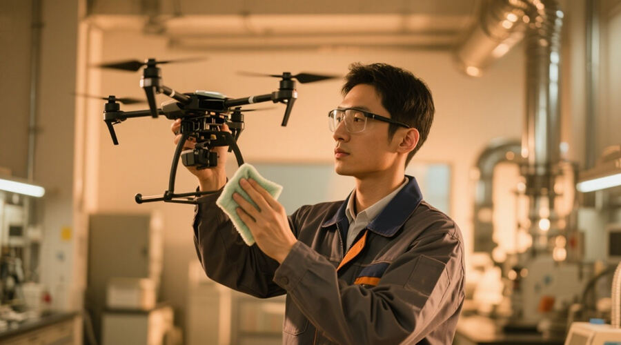 maintenance of fpv drone