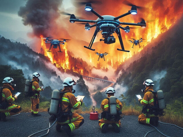 Technological Innovations and Prospects of Firefighting Drones