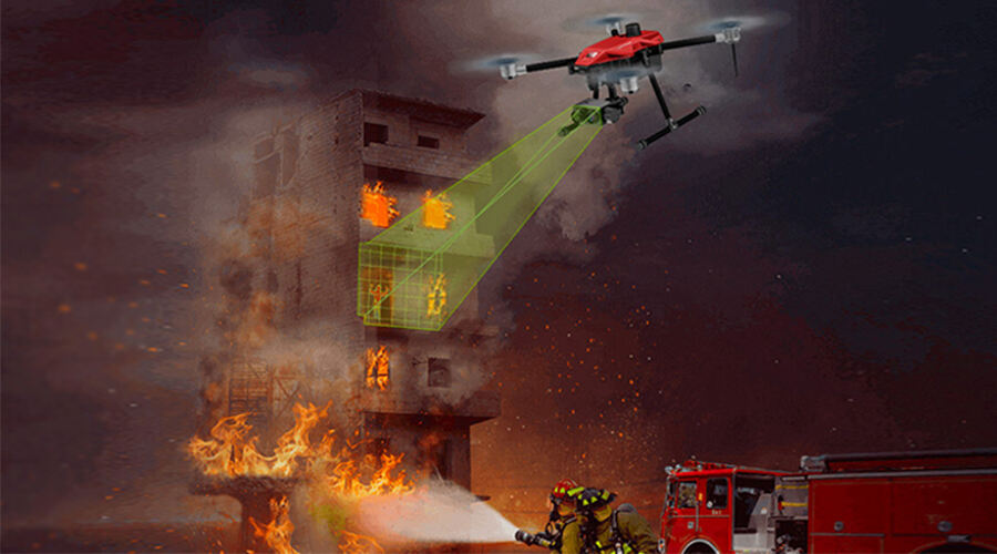 firefighting drones