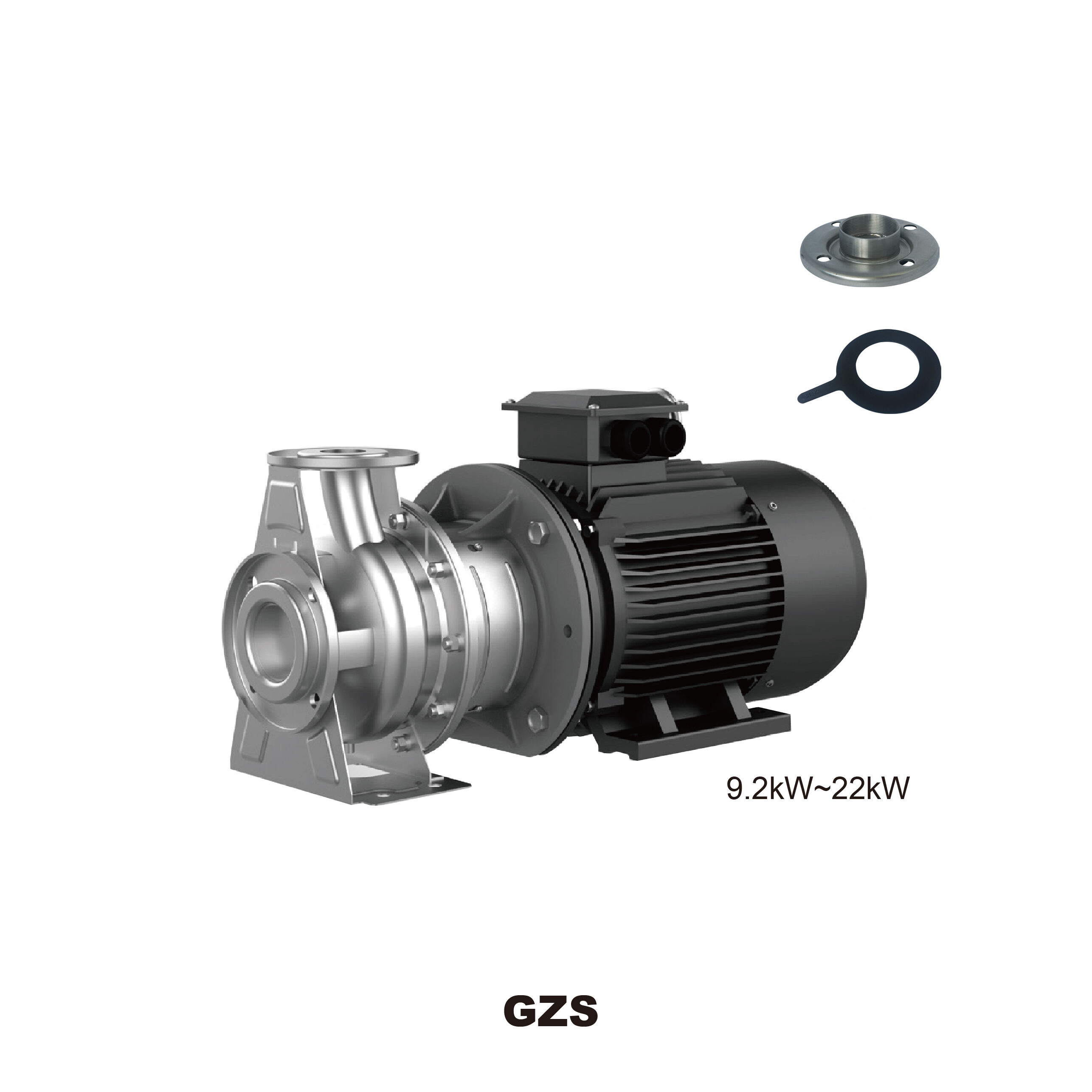 GIDROX STAINLESS STEEL STANDARD CENTRIFUGAL PUMP-GZS