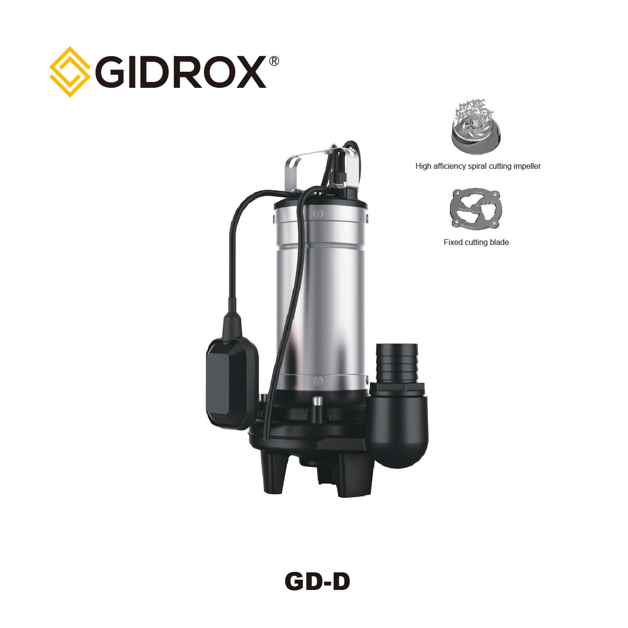 POMPA LIMBAH SUBMERSIBEL GIDROX-GD-D