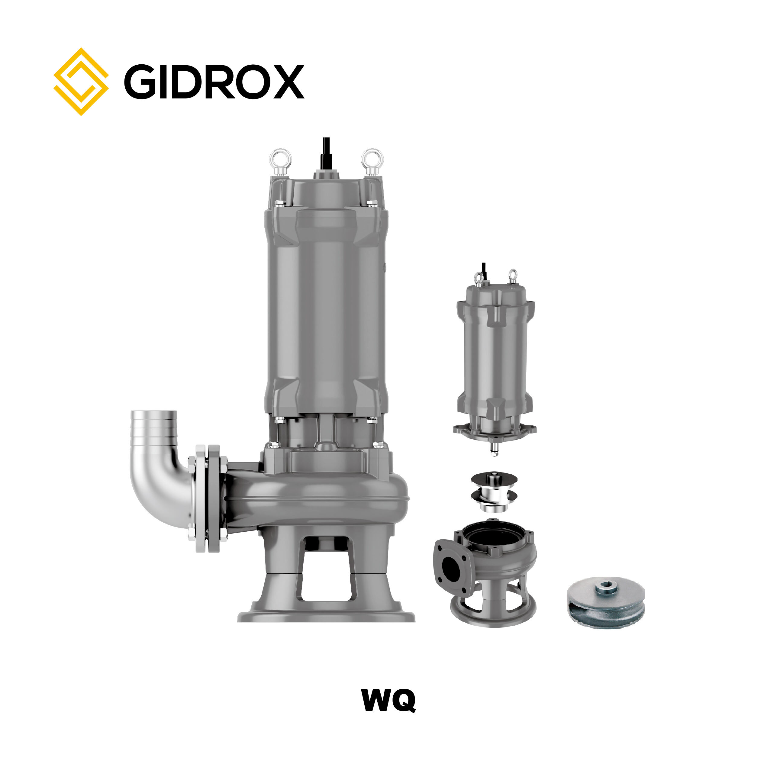 GIDROX SUBMERSIBLE SEWAGE PUMP-WQ