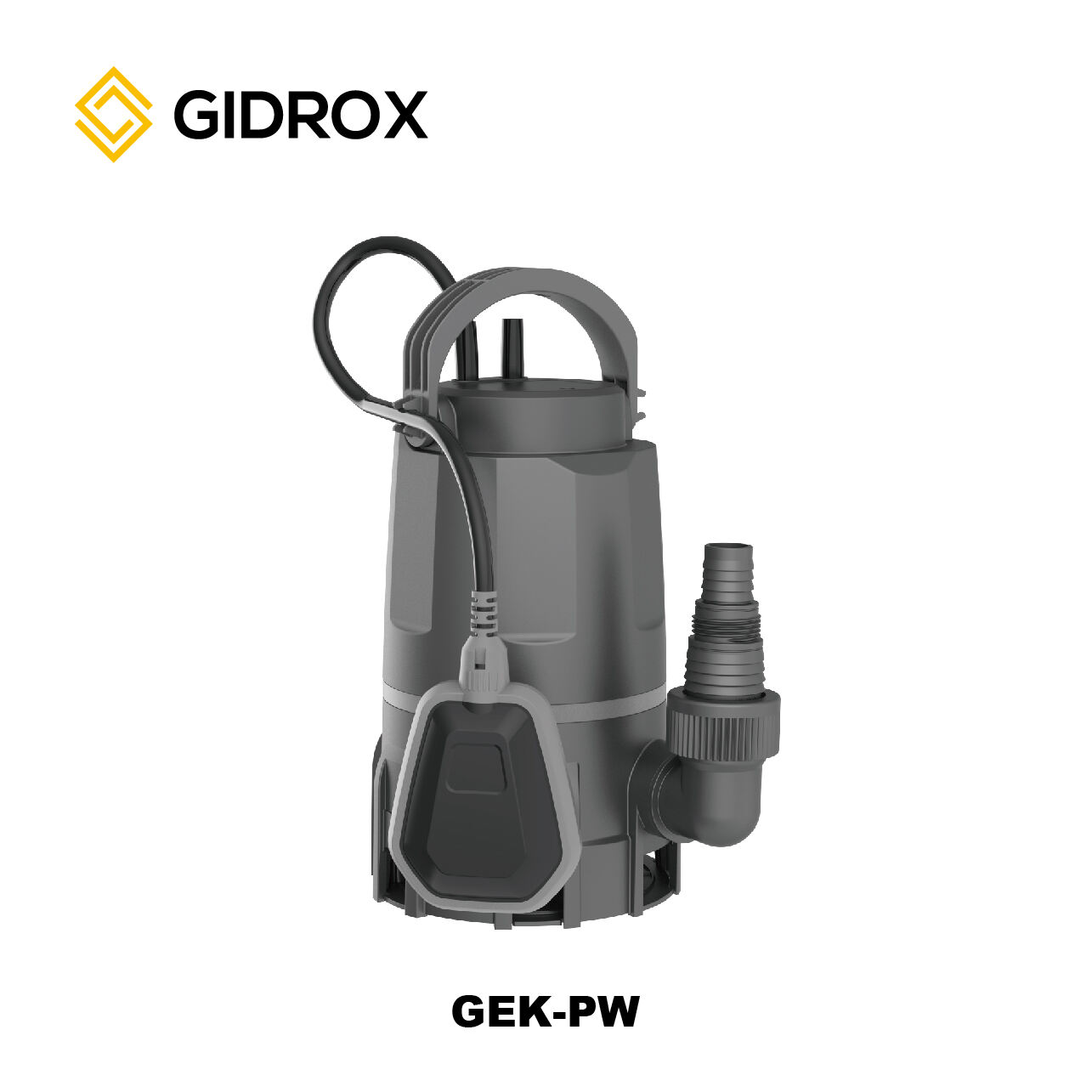 GIDROX GARDEN SUBMERSIBLE PUMP FOR DIRTY WATER-GEK-PW