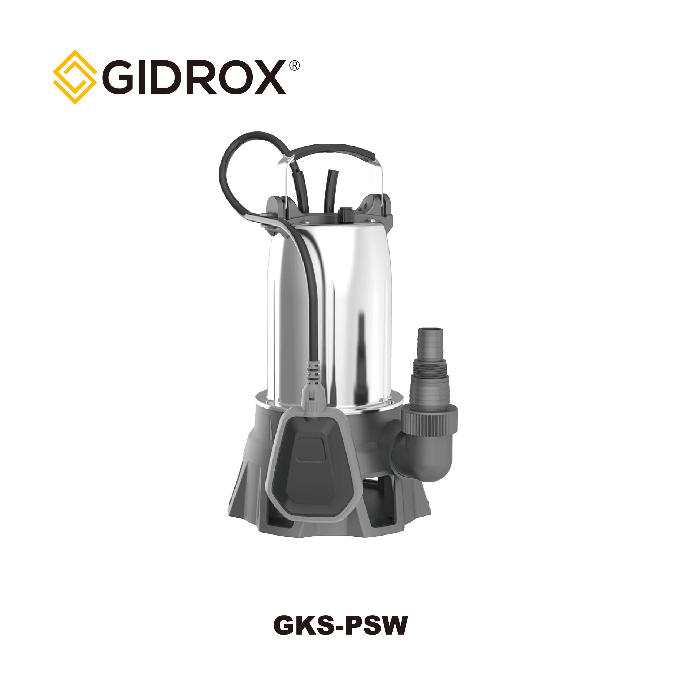 GIDROX POWERFUL SUBMERSIBLE DRAINAGE PUMP-GKS-PSW