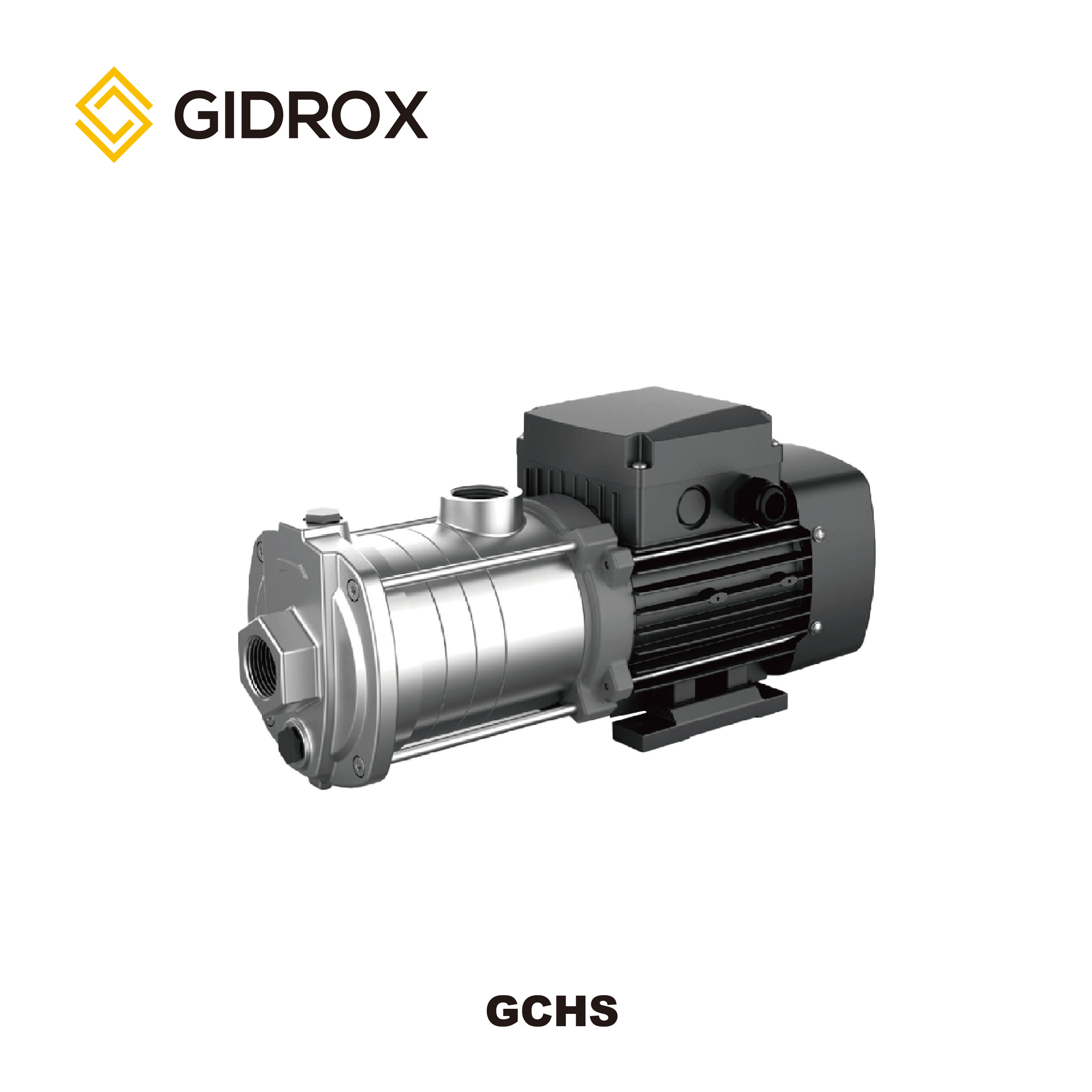 GIDROX STAINLESS STEEL HORIZONTAL MULTISTAGE PUMP-GCHS