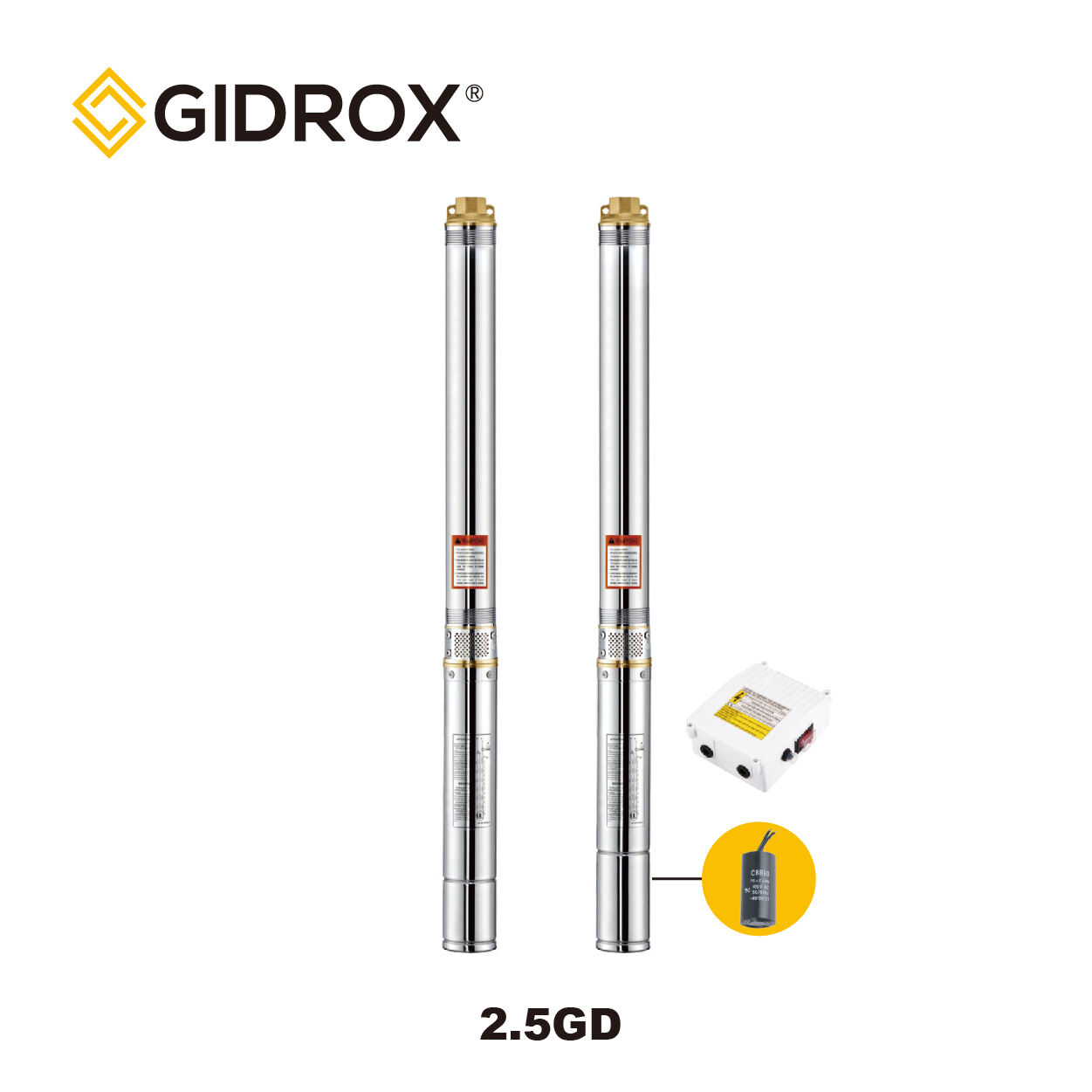 GIDROX POMPA SUMUR BOR TERENDAM-2.5GD