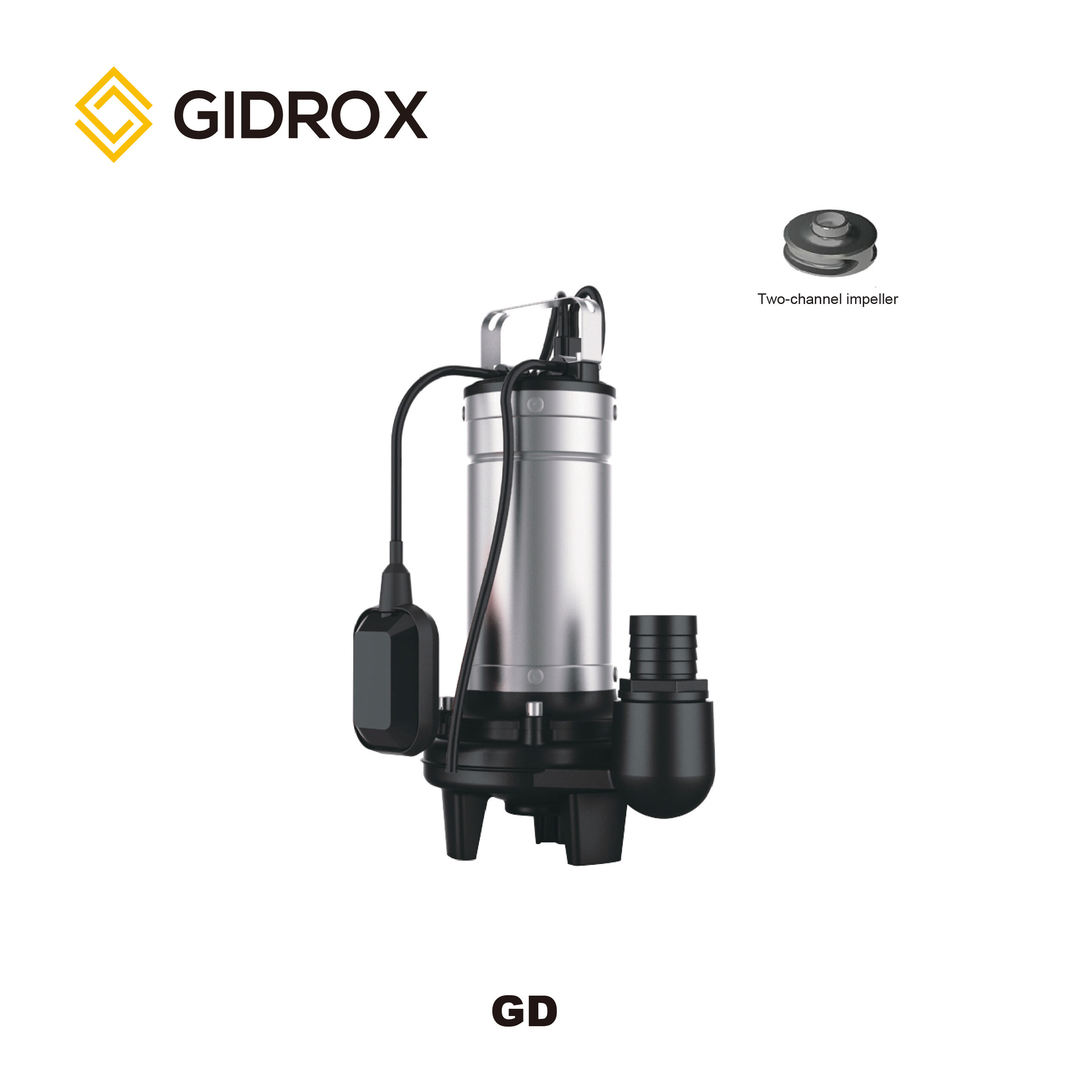 GIDROX SUBMERSIBLE SEWAGE PUMP-GD