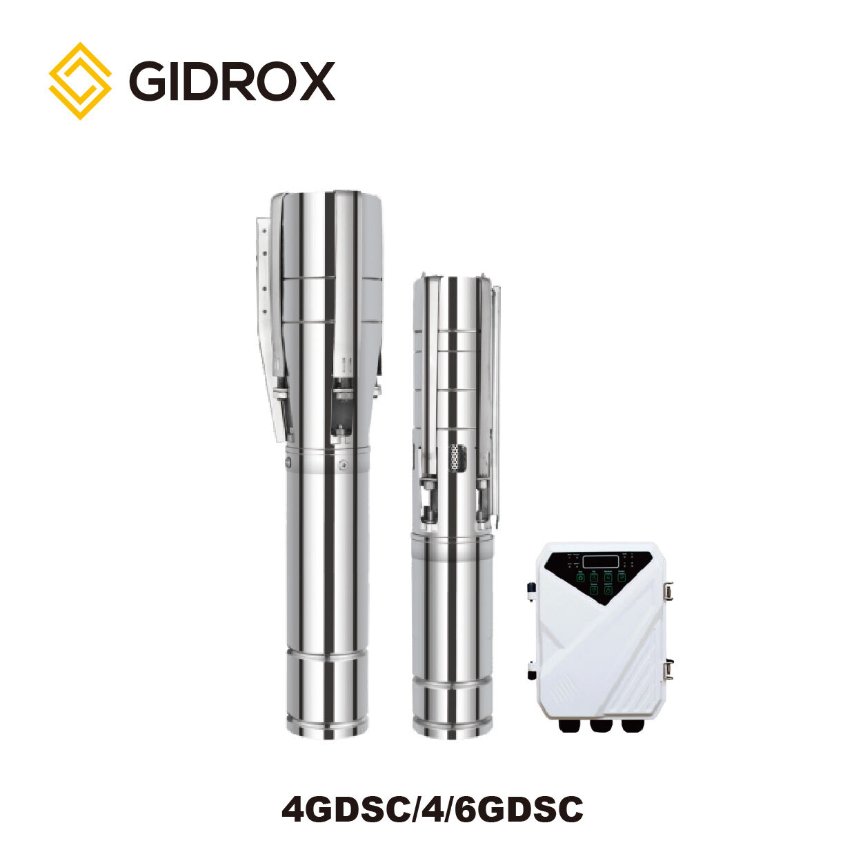 GIDROX 4”/6”DC BRUSHLESS SOLAR PUMP WITH S/S IMPELLER-4GDSC/4/6GDSC