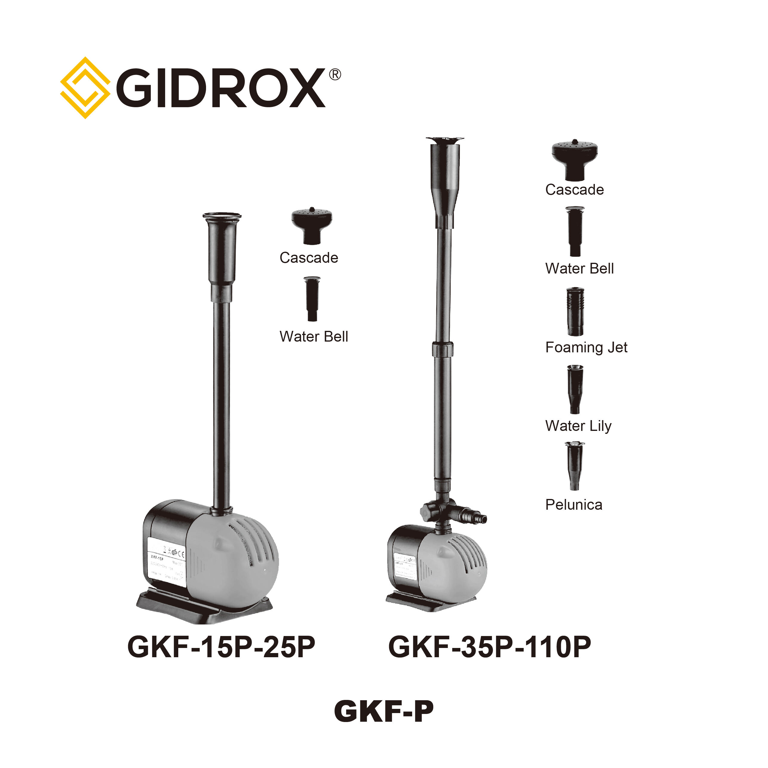 PUMA YA FOUNTAIN YA GIDROX-GKF-P