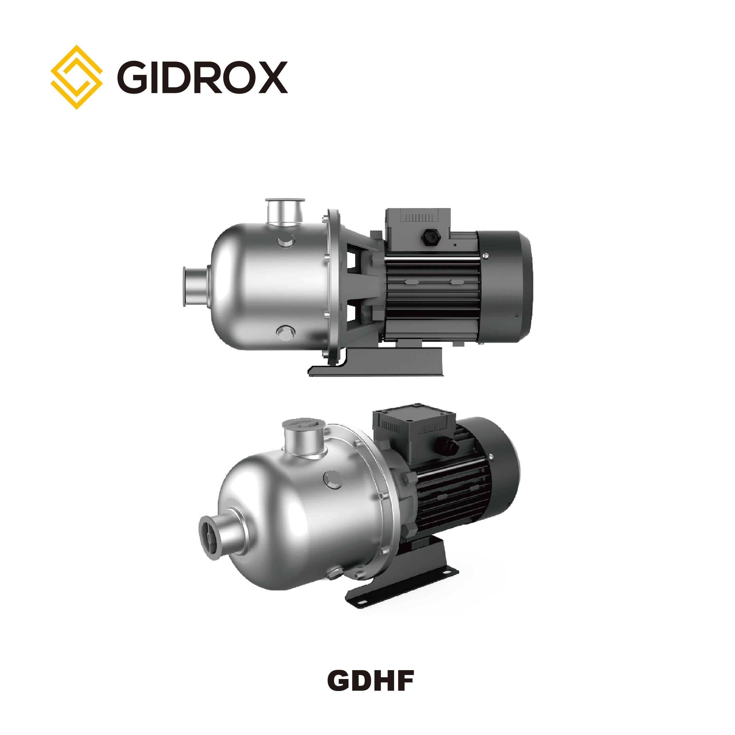 GIDROX STAINLESS STEEL HORIZONTAL MULTISTAGE PUMP-GDH-(F)