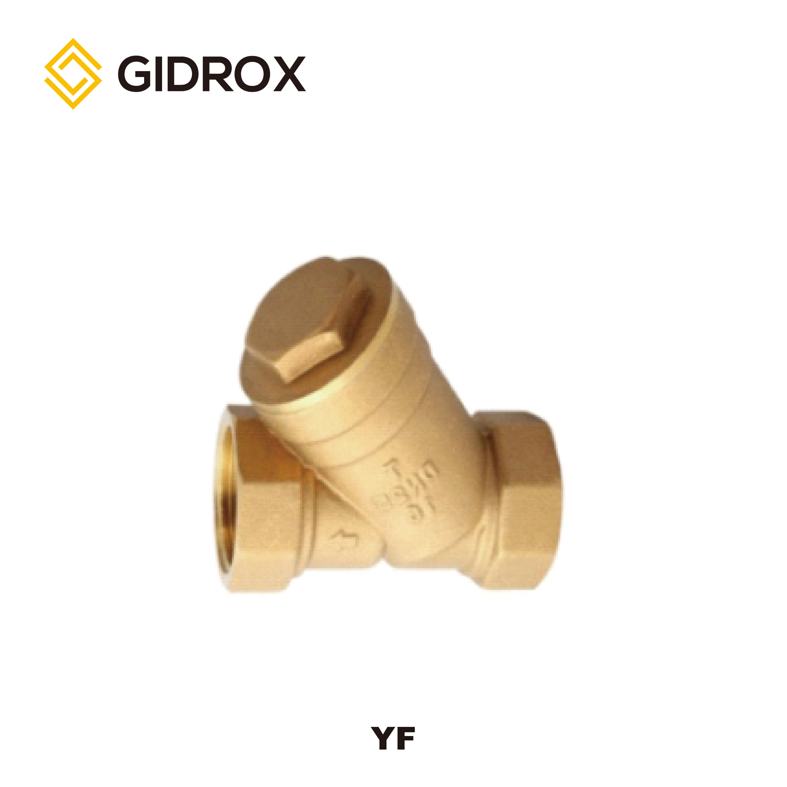 GIDROX BRASS STRAINER VALVE-YF