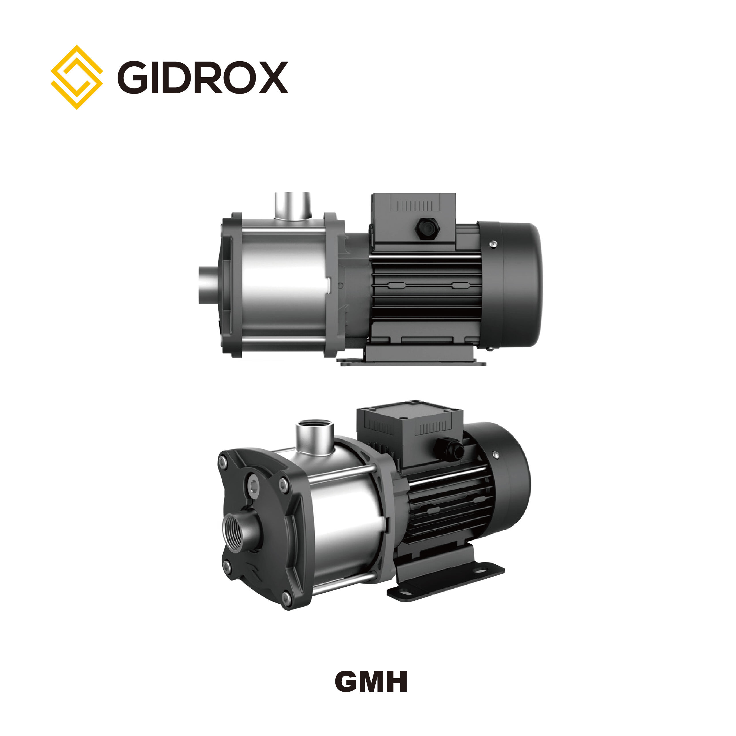 GIDROX STAINLESS STEEL HORIZONTAL MULTISTAGE PUMP-GMH