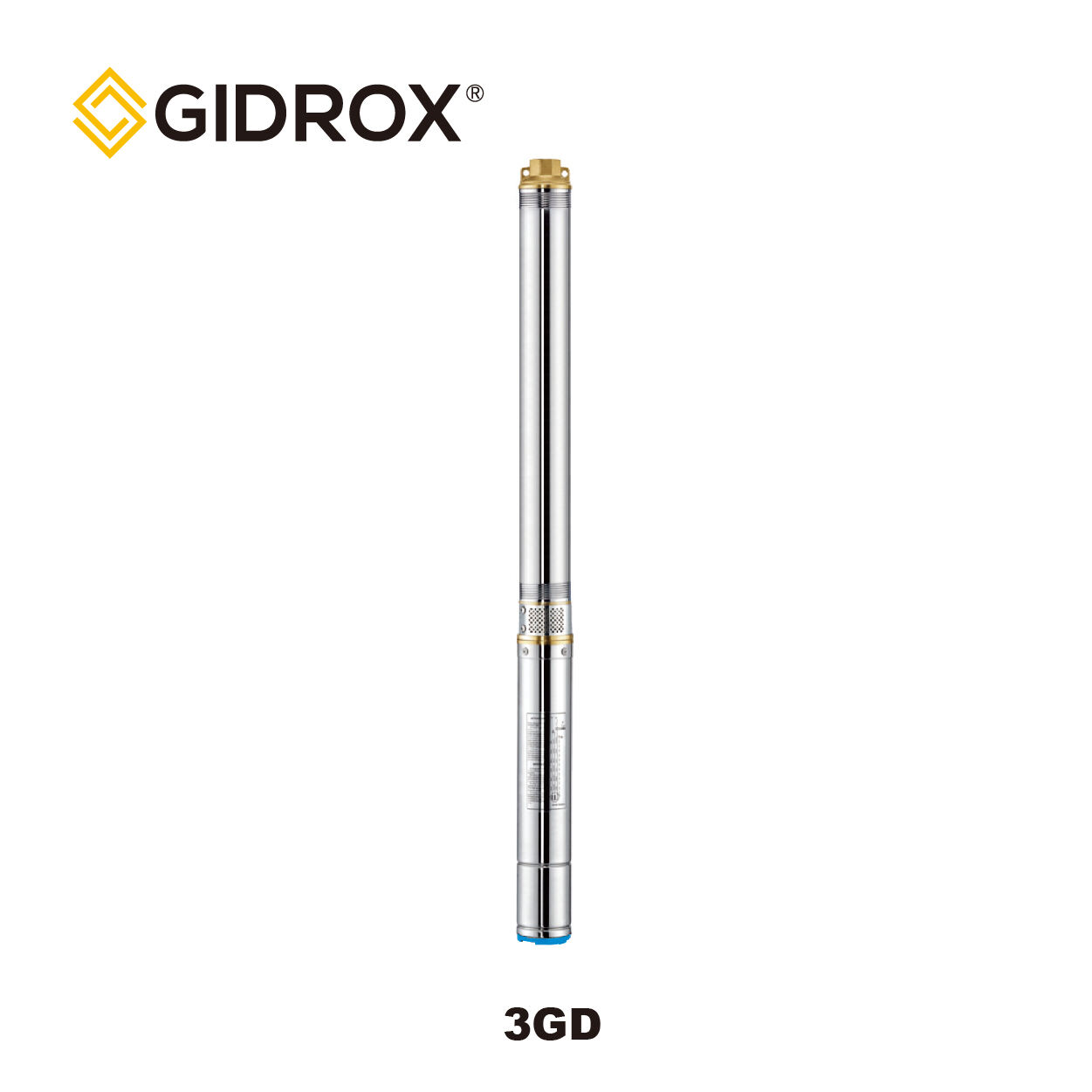 POMPA SUMUR BOR SUBMERSIBLE GIDROX-3GD/3GE/3GS