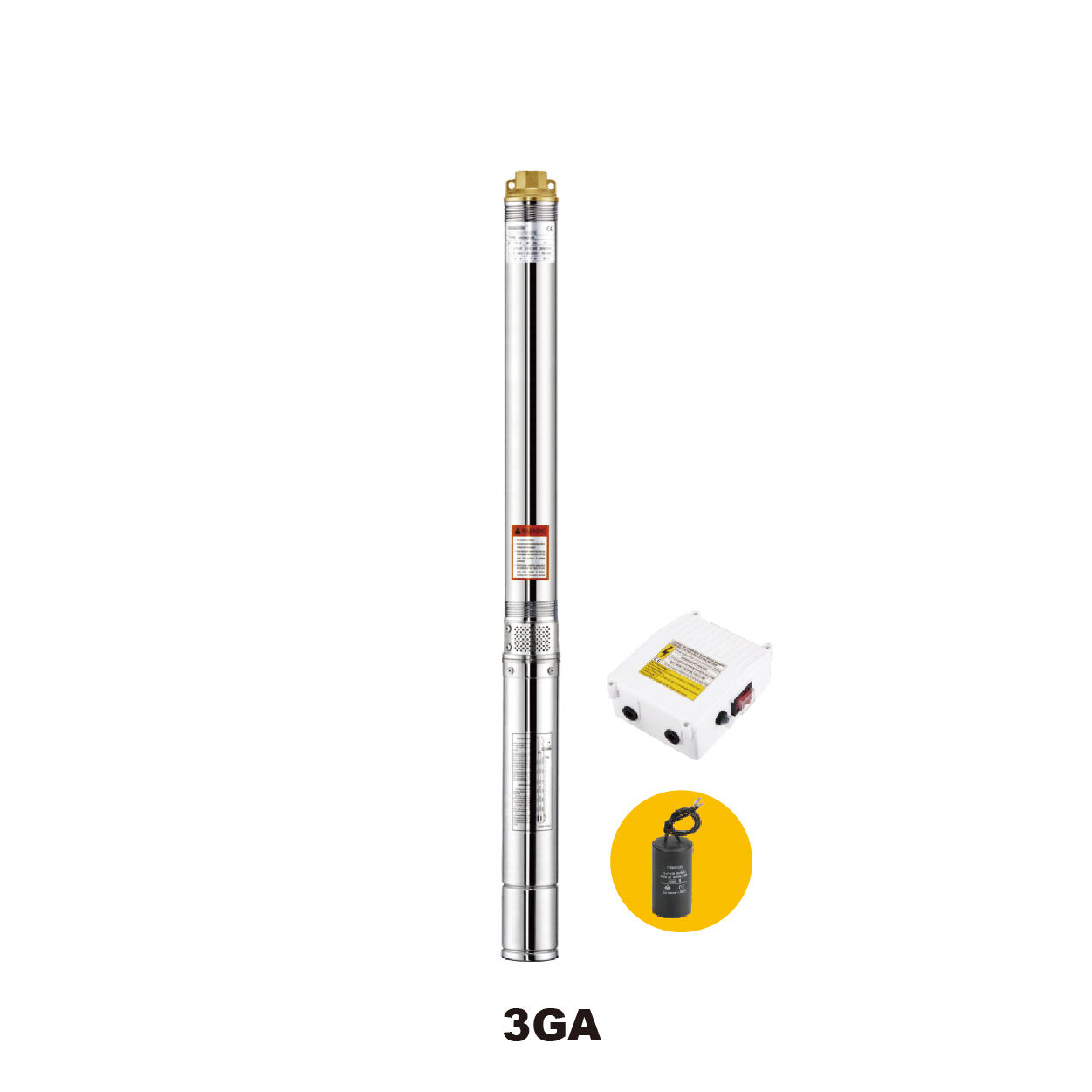 POMPA SUMUR BOR SUBMERSIBLE GIDROX-3GA/3GJ