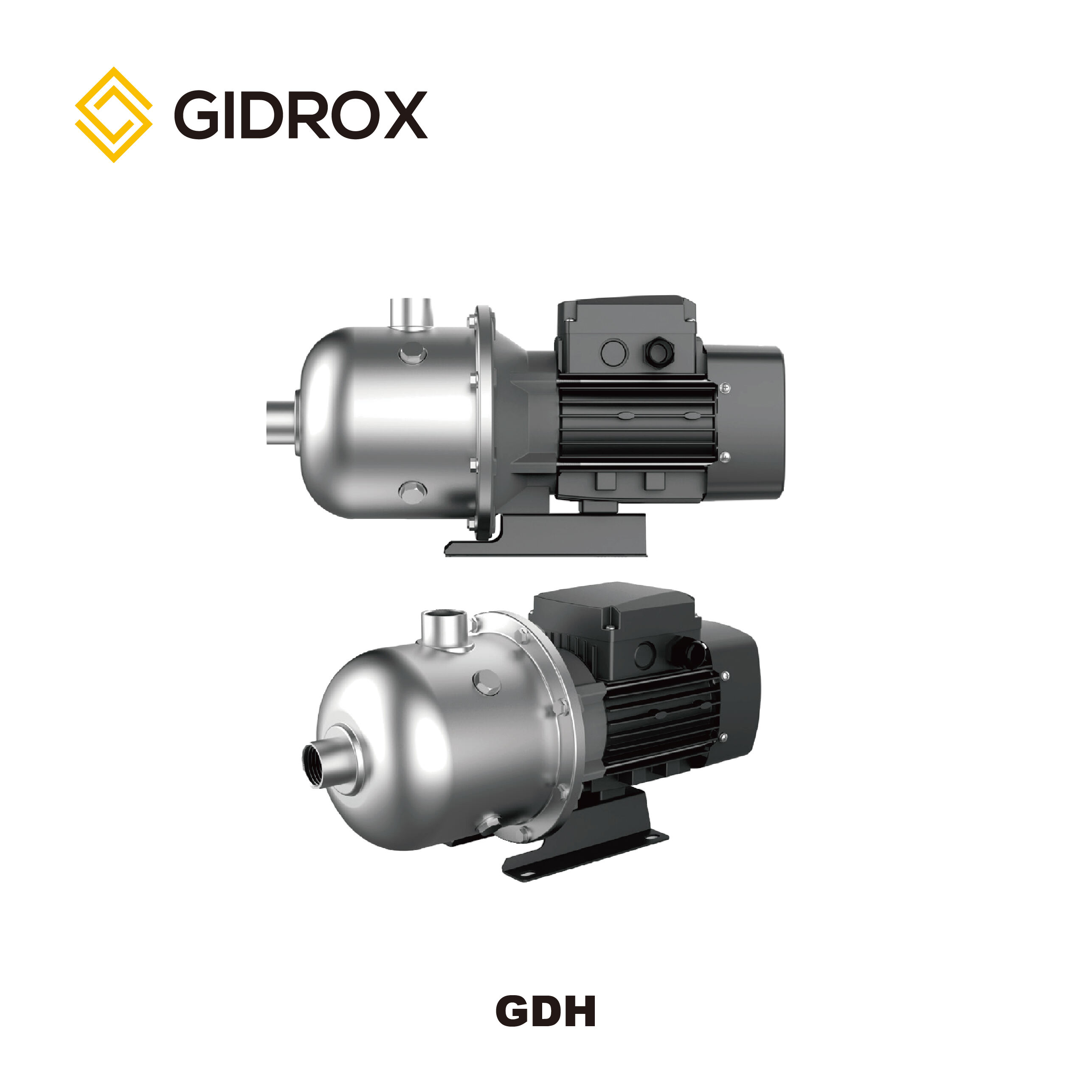 GIDROX STAINLESS STEEL HORIZONTAL MULTISTAGE PUMP-GDH(m)