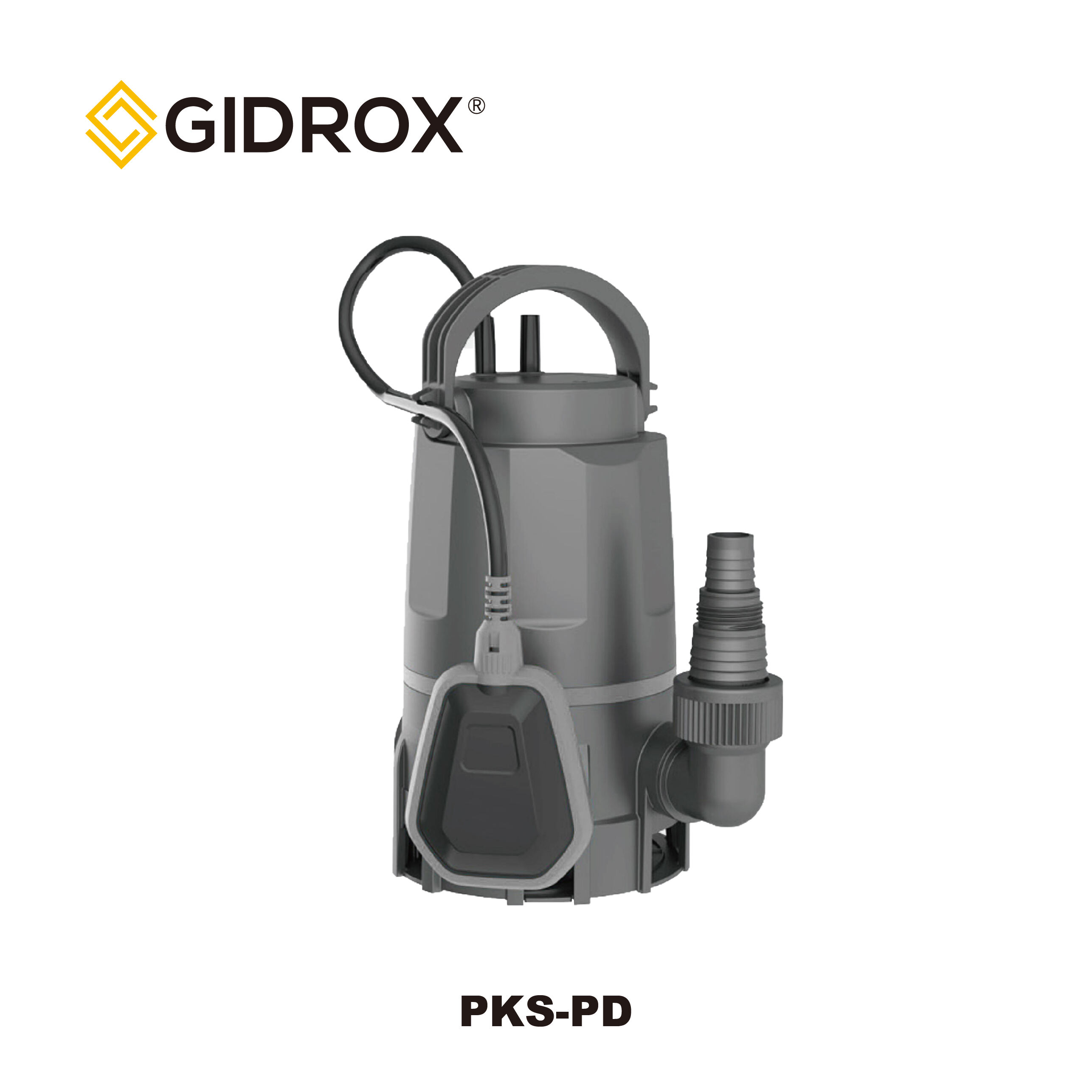 GIDROX POMPA SUBMERSIBEL TAMAN UNTUK AIR BERSIH&KOTOR-PKS-PD