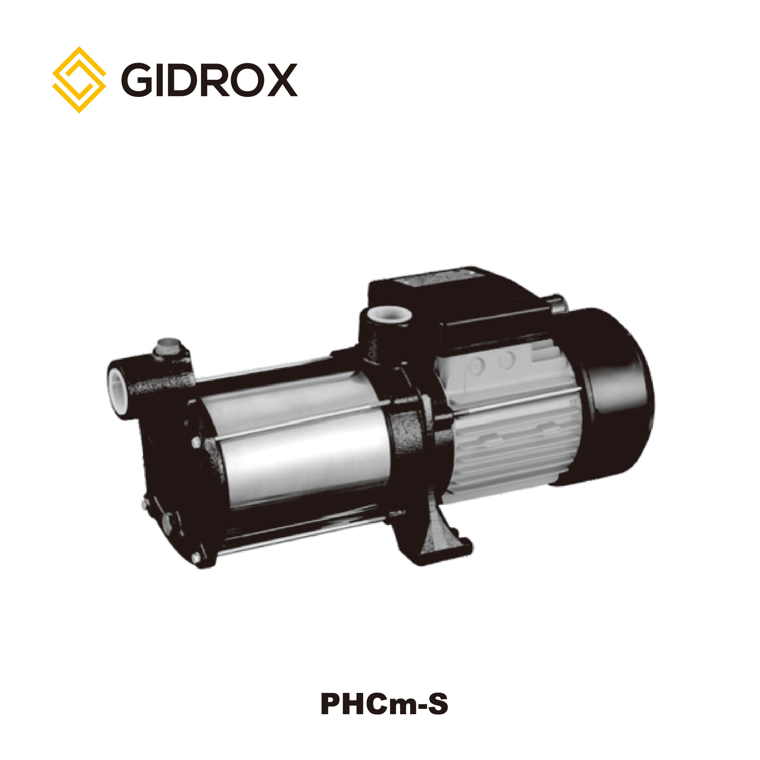 GIDROX STAINLESS STEEL MULTISTAGE CENTRIFUGAL PUMP-PHCm-S