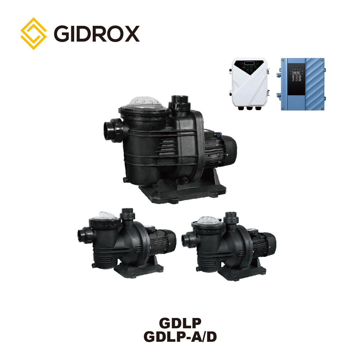 GIDROX DC&AC/DC BRUSHLESS SWIMMING POOL SOLAR PUMP-GDLP GDLP-A/D