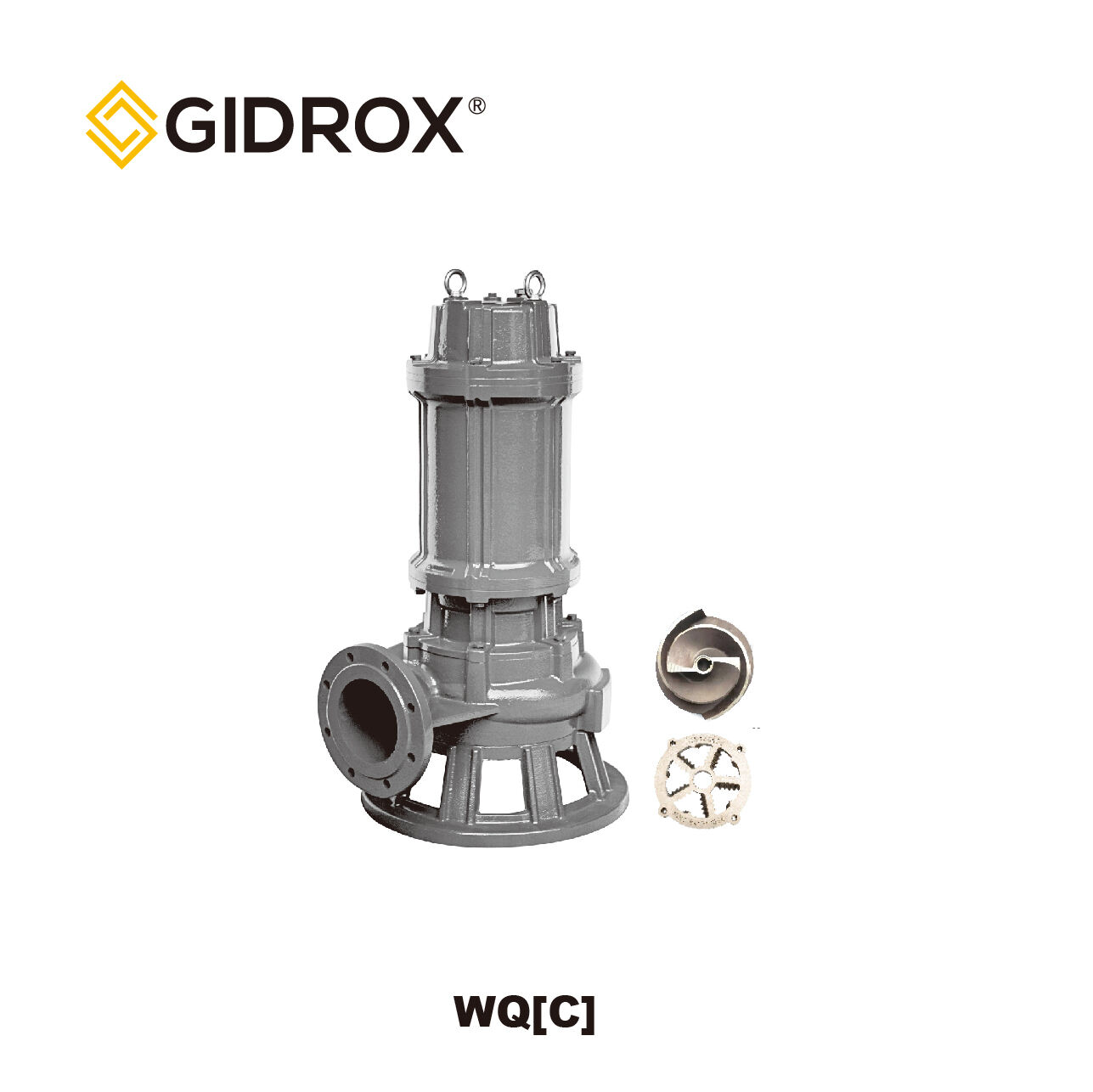 GIDROX SUBMERSIBLE SEWAGE PUMP WITH CUTTING-WQ[C]