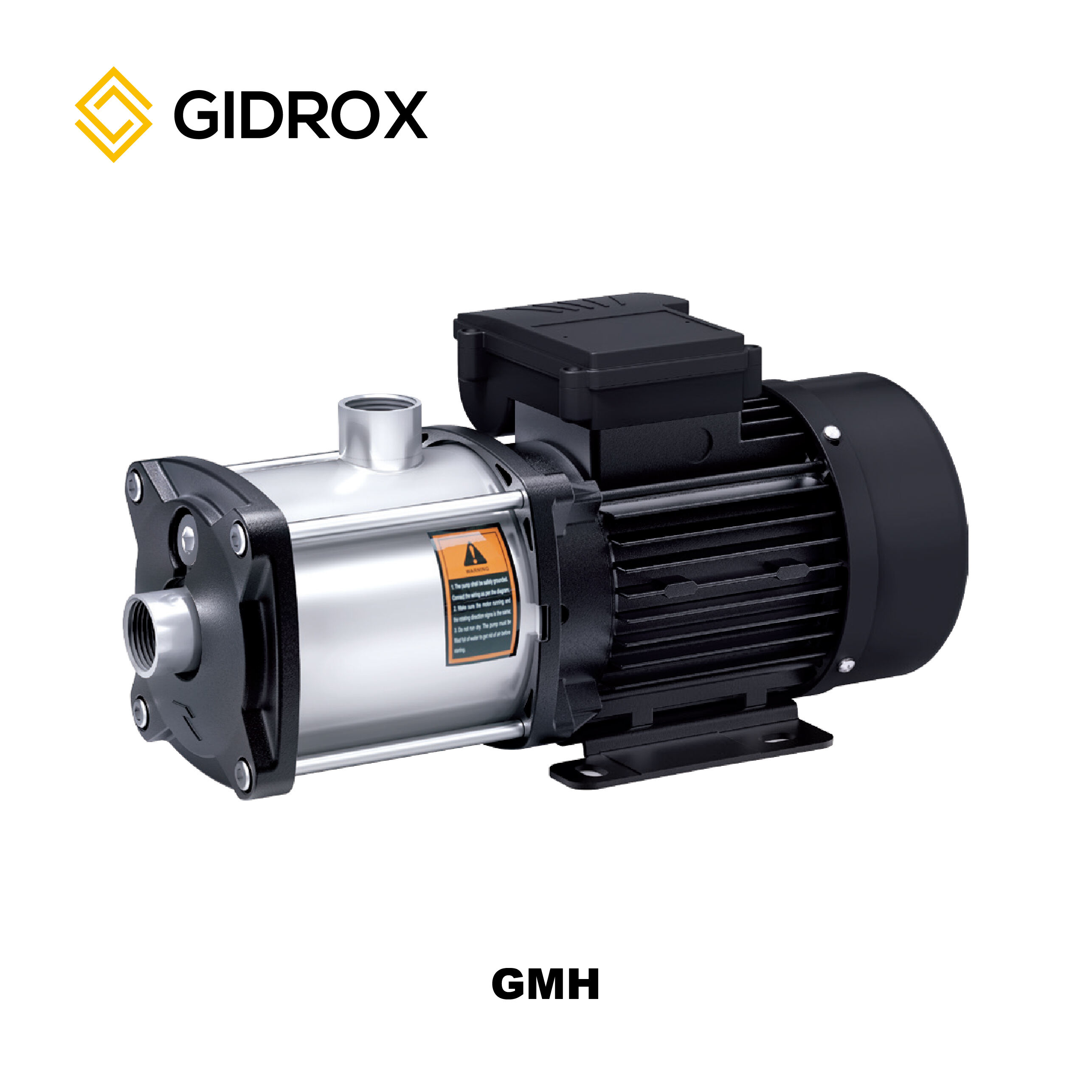 POMPA MULTISTAGE HORIZONTAL STAINLESS STEEL GIDROX-GMH