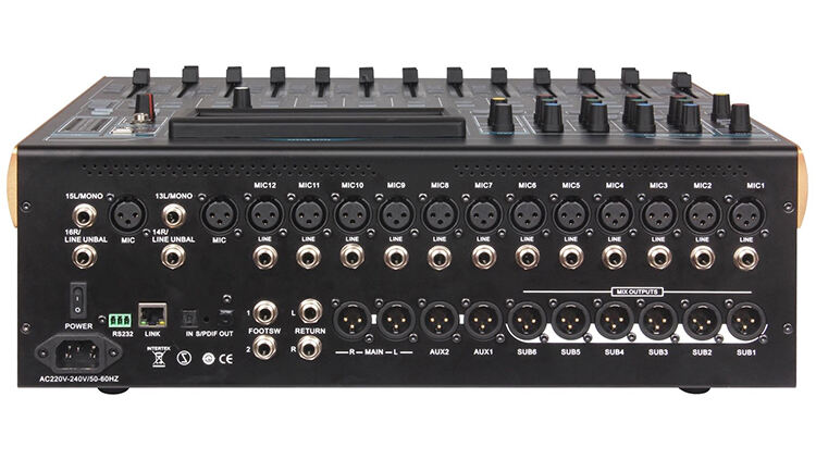 RV-20 20 channels signal Professional Mixer manufacture