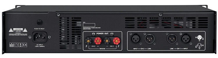 RKD Series 2CH Class AB Professional Power Amplifier details