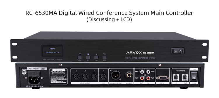 RC-6516C/D Digital Wired Discussing Conference Microphone factory